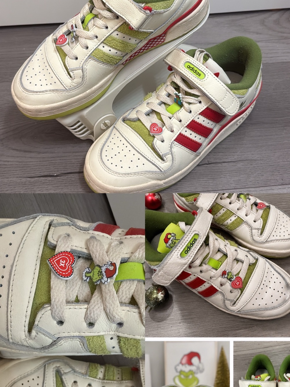 Dr. Seuss x adidas Forum Low 'The Grinch - Cream White' ID3512